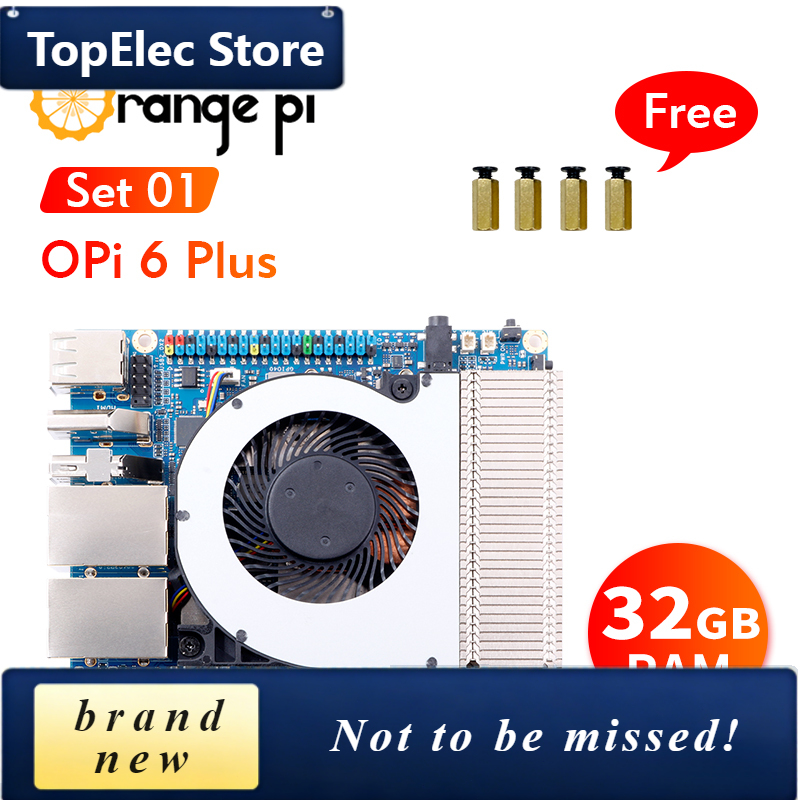 Ddr5 32Gb - TopElec Orange Pi 6 Plus+Koeler 32GB