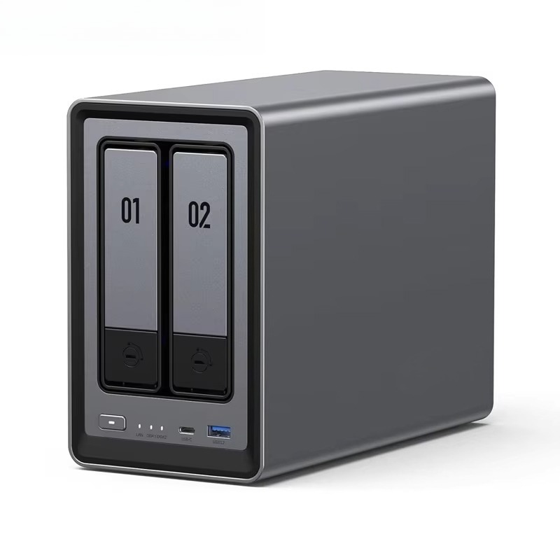Ddr5 8Gb - DXP2800 2-bay desktop NAS N100 quad-core