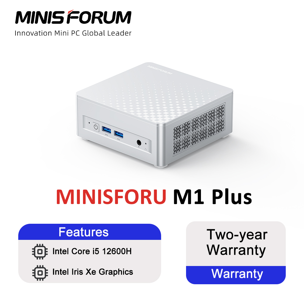 MINISFORUM M1 Plus Mini PC Int - Ddr5 4800Mhz recensie en prijs