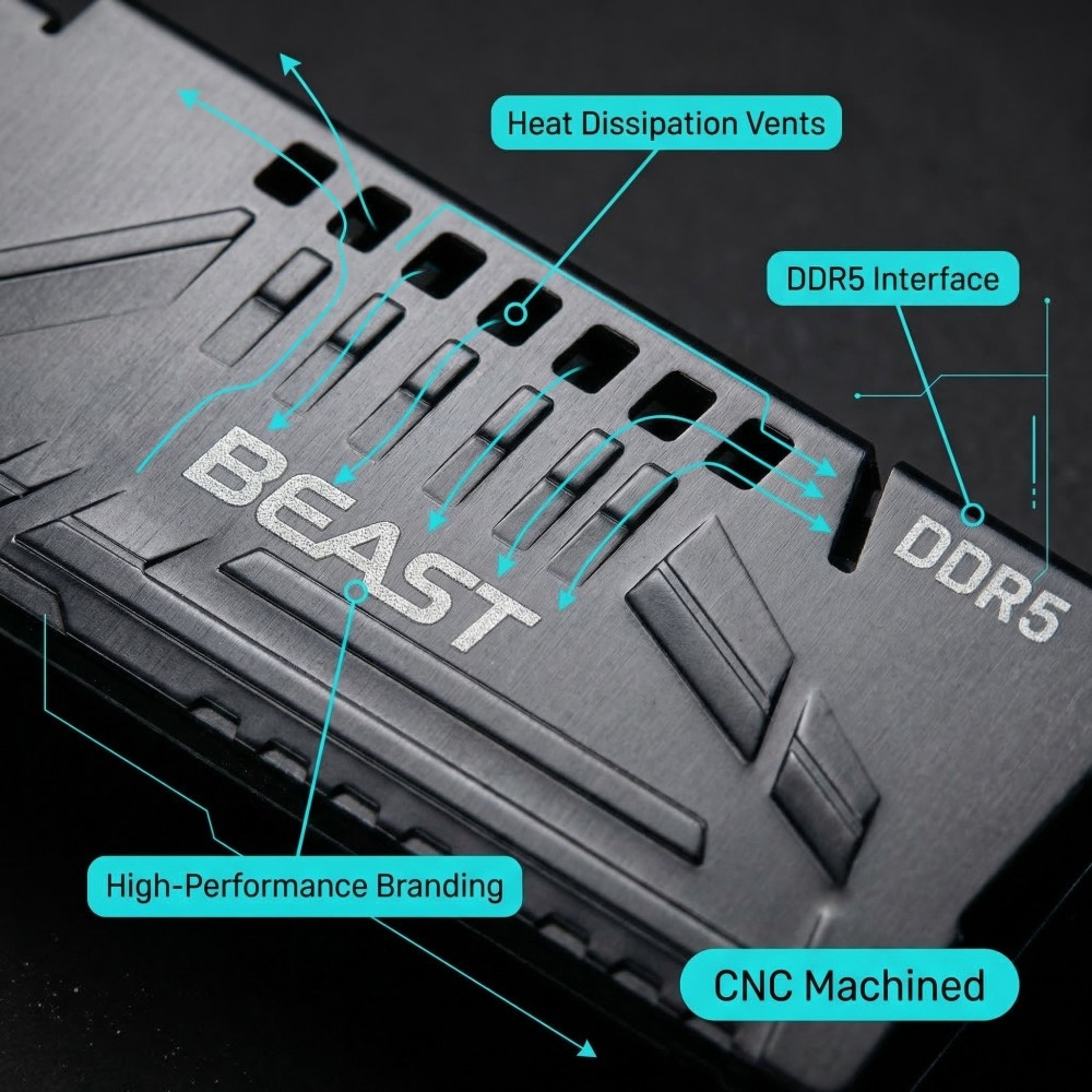 TISHRIC 10 stks Desktop Geheug - Ddr5 Memory recensie en prijs