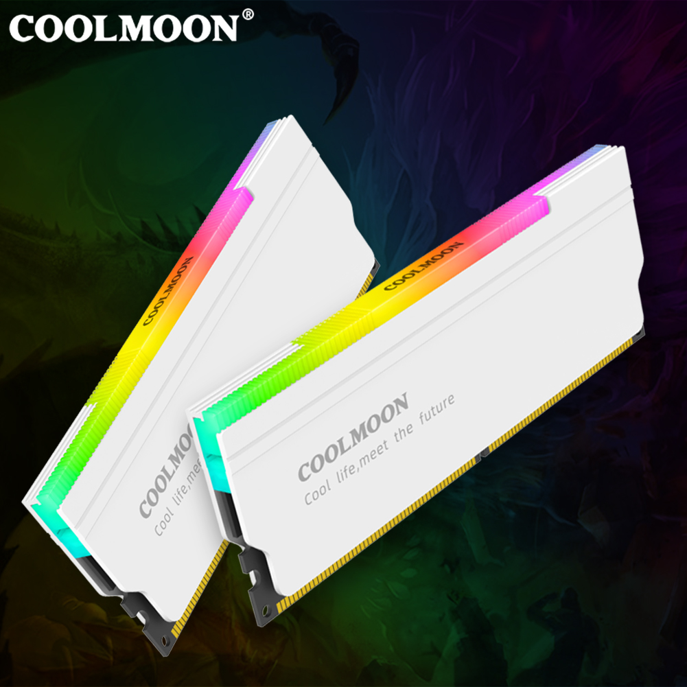 COOLMOON 5V-3PIN ARGB RAM Heat - Ddr5 Rgb Ram recensie en prijs