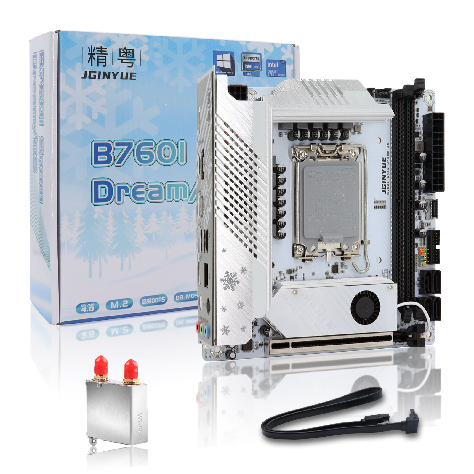 JGINYUE B760i ddr5 mini itx de - Ddr5 64Gb recensie en prijs
