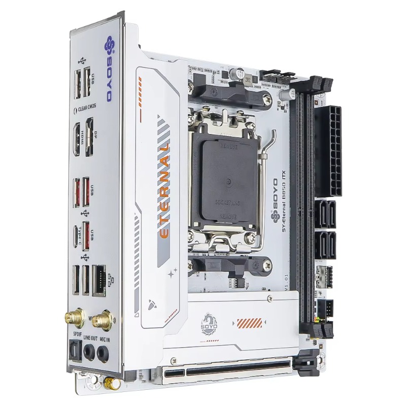 SY-B850ITX WIFI6 AMD Moederbor - Ddr5 64Gb recensie en prijs